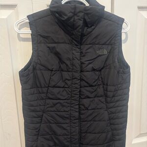 The North Face Black Quilted Puffer Vest